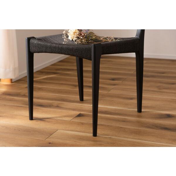 ペーパーコードチェア ブラック ダイニングチェア リビング 食卓チェアー 椅子 いす おしゃれ 木製 モダン レトロ 北欧 |  | 12