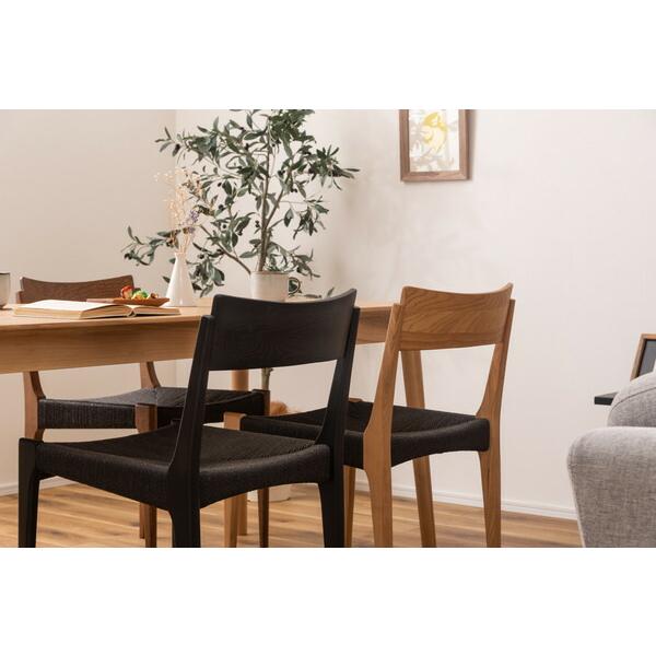 ペーパーコードチェア ブラック ダイニングチェア リビング 食卓チェアー 椅子 いす おしゃれ 木製 モダン レトロ 北欧 |  | 18