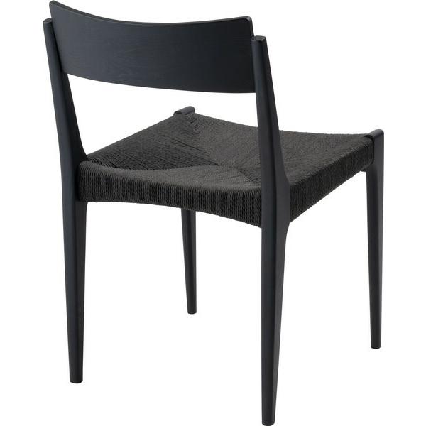 ペーパーコードチェア ブラック ダイニングチェア リビング 食卓チェアー 椅子 いす おしゃれ 木製 モダン レトロ 北欧 |  | 01