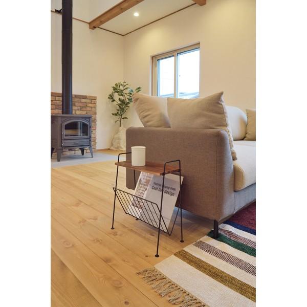 完成品 サイドテーブル 幅39.5cm 木製 収納 マガジンラック スリム ナイトテーブル ベッドサイドテーブル ソファーサイドテーブル |  | 02