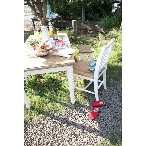 ダイニングチェア 木製 カントリー 姫系 食卓チェアー 食卓椅子 いす イス 椅子 ダイニングチェアー |  | 05