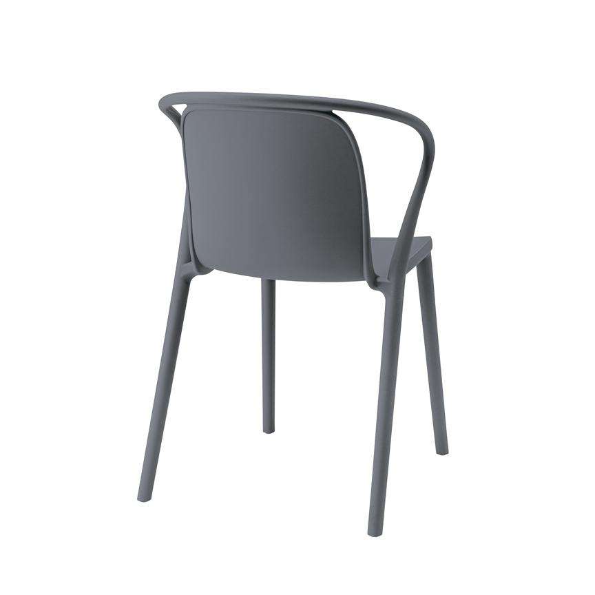 チェア ダイニングチェア おしゃれ モダン テラス カフェ 食卓椅子 いす イス スタッキング インテリア デザイン リビング パソコンチェア ワークチェア グレー |  | 01