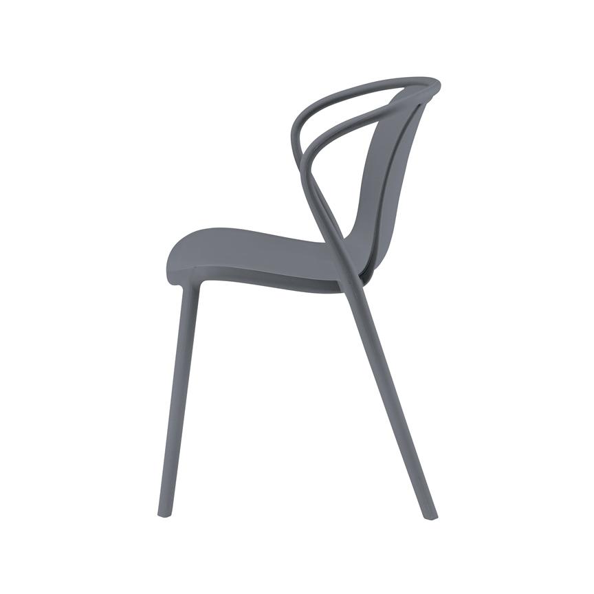 チェア ダイニングチェア おしゃれ モダン テラス カフェ 食卓椅子 いす イス スタッキング インテリア デザイン リビング パソコンチェア ワークチェア グレー |  | 02