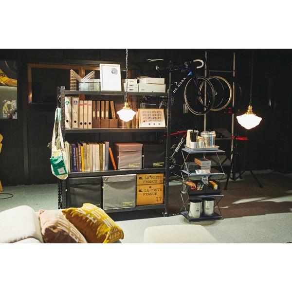 スチールラック 4段 オープンラック スリム ディスプレイラック 飾り棚 オープンシェルフ ブラック |  | 07