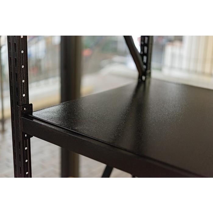 ボルトレスラック D60 ブラック 奥行き60ｃｍ 無骨 オープンラック スチールラック 収納棚 インダストリアル 西海岸 シェルフ キッチン 食器棚 オープンシェルフ |  | 06