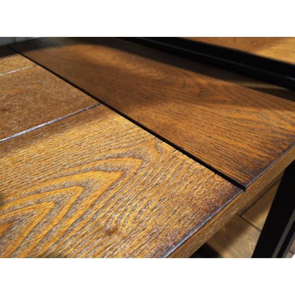 オープンラック 収納棚 幅121cm スチール ラック 天然木 木製 リビング収納 キッチン収納 飾り棚 収納ラック ディスプレイ |  | 04