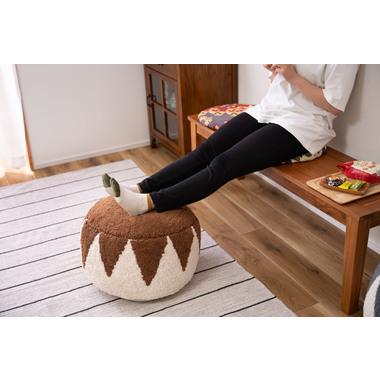 ラウンドスツール おしゃれ かわいい 腰掛け 玄関椅子 いす 足置き アクセント 軽量 |  | 18