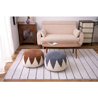 ラウンドスツール おしゃれ かわいい 腰掛け 玄関椅子 いす 足置き アクセント 軽量 |  | 07