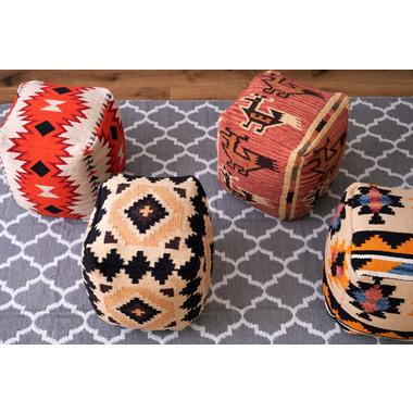 キリムスツール おしゃれ かわいい 腰掛け 玄関椅子 いす 足置き アクセント 軽量 ビーズクッション |  | 15