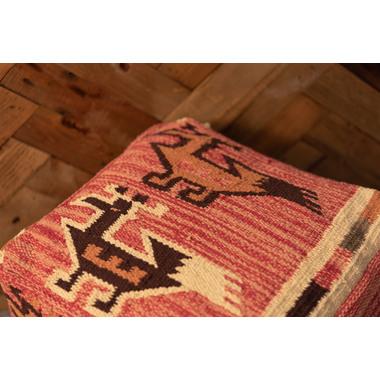 キリムスツール おしゃれ かわいい 腰掛け 玄関椅子 いす 足置き アクセント 軽量 ビーズクッション |  | 04