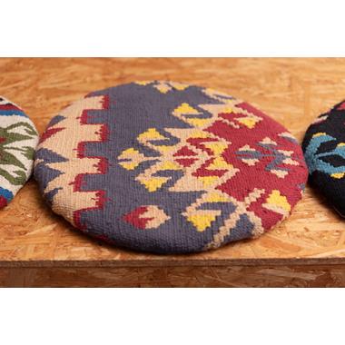 キリム シートクッション おしゃれ かわいい 座布団 アクセント チェアパッド チェアパット |  | 05