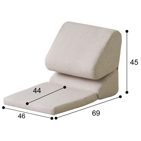 テレビ枕 ＴＶマクラ まくら 枕 ごろ寝クッション 座椅子 クッションフロア 座いす コンパクト チェア クッションチェア ベージュ |  | 05