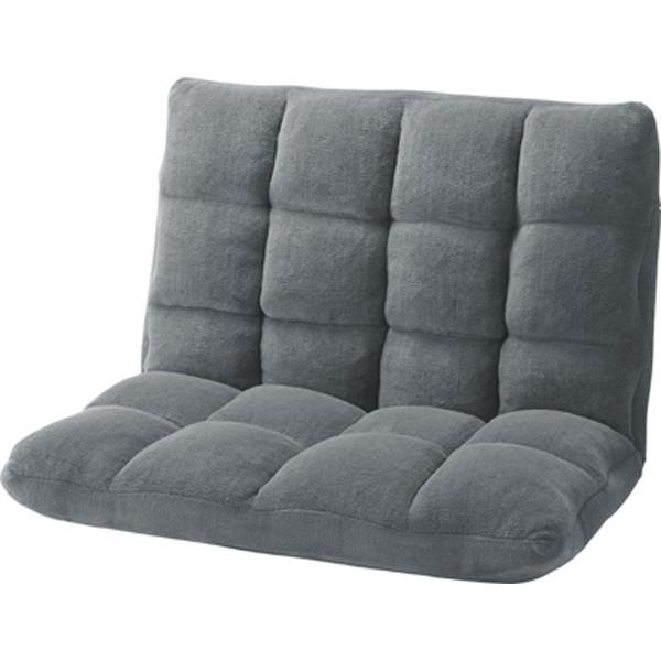 ソファ 2人掛け ソファー ファブリック 布張り リクライニングソファー 二人掛け 2人用 座椅子し グレー | 