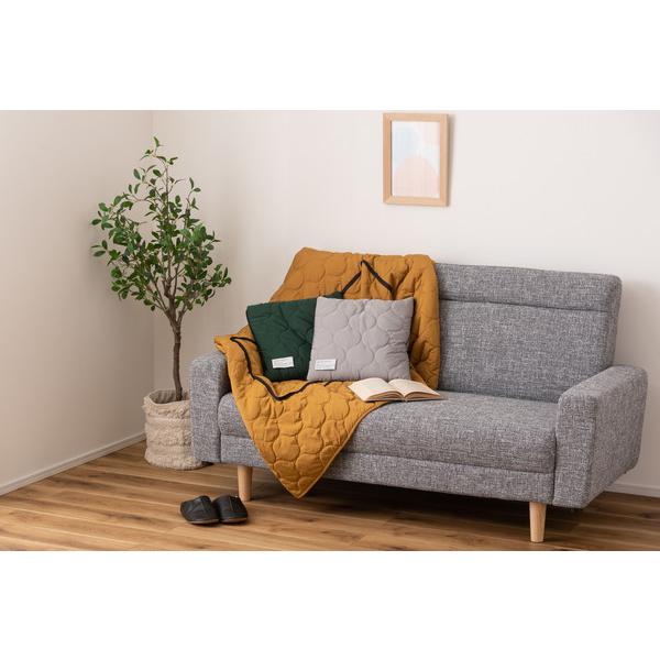 クッションブランケット グリーン クッション 毛布 もうふ ひざかけ 膝かけ おしゃれ 掛け毛布 軽量 軽い あったか アウトドア キャンプ |  | 15