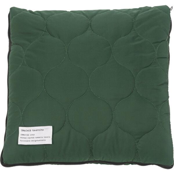 クッションブランケット グリーン クッション 毛布 もうふ ひざかけ 膝かけ おしゃれ 掛け毛布 軽量 軽い あったか アウトドア キャンプ |  | 01