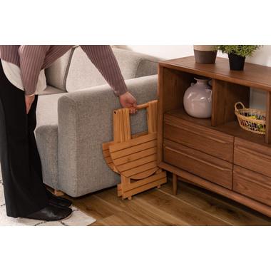 フォールディングテーブルS 木製 テーブル 折りたたみ コンパクト 幅45cm おしゃれ カフェ テラス ベランピング ガーデン |  | 19