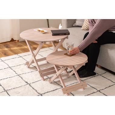 フォールディングテーブルS 木製 テーブル 折りたたみ コンパクト 幅45cm おしゃれ カフェ テラス ベランピング ガーデン |  | 12