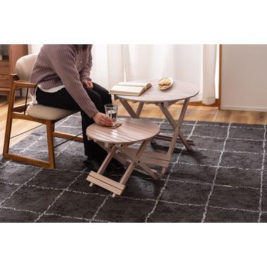 フォールディングテーブルS 木製 テーブル 折りたたみ コンパクト 幅45cm おしゃれ カフェ テラス ベランピング ガーデン |  | 08