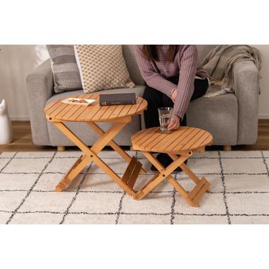 フォールディングテーブルL 木製 テーブル 折りたたみ コンパクト 幅60cm おしゃれ カフェ テラス ベランピング ガーデン |  | 16