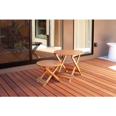 フォールディングテーブルL 木製 テーブル 折りたたみ コンパクト 幅60cm おしゃれ カフェ テラス ベランピング ガーデン |  | 06