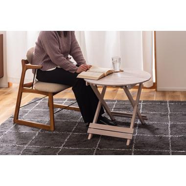 フォールディングテーブルL 木製 テーブル 折りたたみ コンパクト 幅60cm おしゃれ カフェ テラス ベランピング ガーデン |  | 15