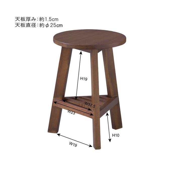 プランターベース S ブラウン おしゃれ 木製 天然木 花台 飾り棚 鉢置き台 プランタースタンド 植木鉢台 台座 サイドテーブル ナイトテーブル |  | 02