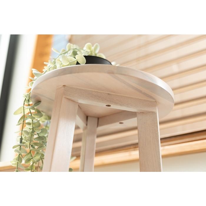 プランターベース M ホワイト おしゃれ 木製 天然木 花台 飾り棚 鉢置き台 プランタースタンド 植木鉢台 台座 |  | 03