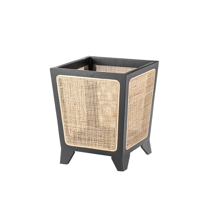 プランターカバー 8号 天然木 ラタン おしゃれ 木製 プランターボックス ポット ガーデニング オブジェ 家具 雑貨 インテリア | 