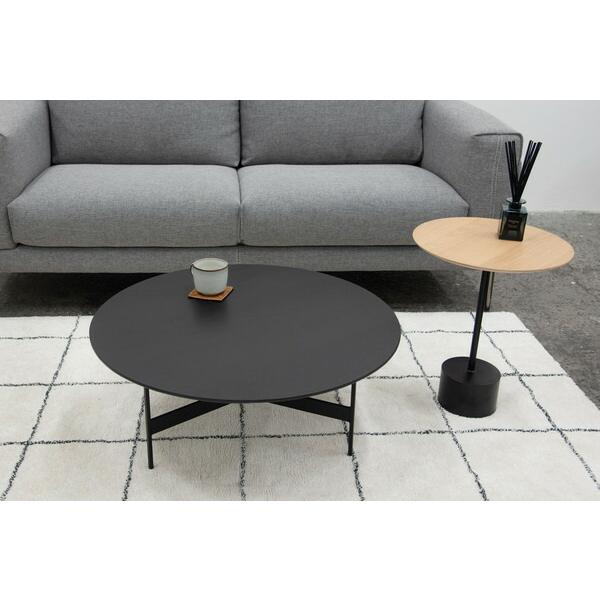 ラウンドテーブル 円卓 丸 センターテーブル リビングテーブル ソファテーブル ローテーブル アイアン おしゃれ モダン 作業台 ブラック |  | 04