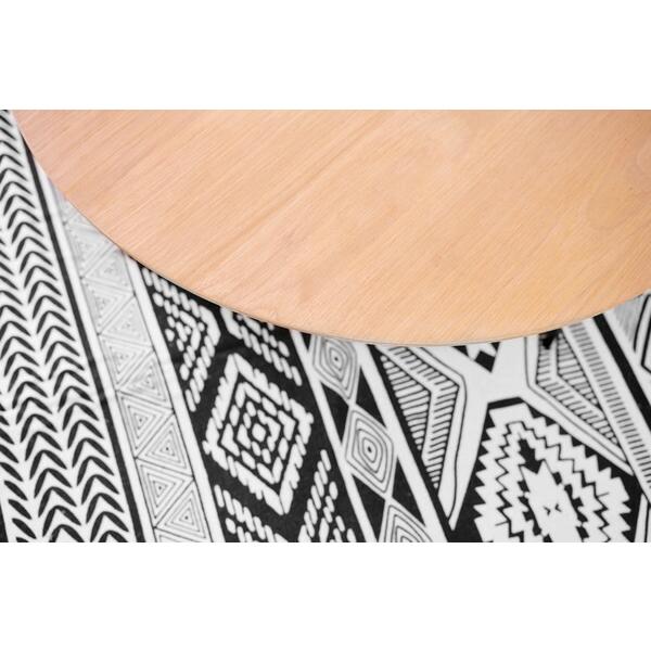 ラウンドテーブル ナチュラル 円卓 丸 センターテーブル リビングテーブル ソファテーブル ローテーブル アイアン おしゃれ モダン 作業台 ブラック |  | 10