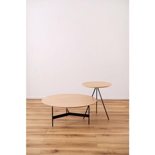 ラウンドテーブル ナチュラル 円卓 丸 センターテーブル リビングテーブル ソファテーブル ローテーブル アイアン おしゃれ モダン 作業台 ブラック |  | 04