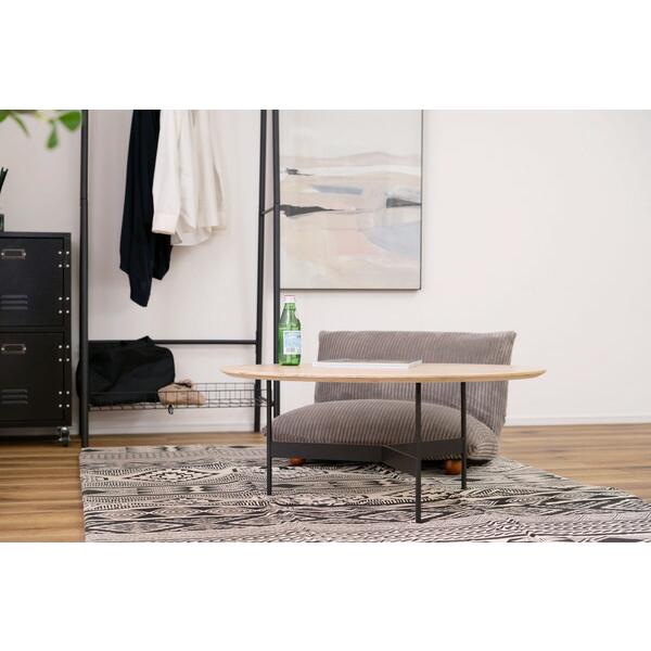 ラウンドテーブル ナチュラル 円卓 丸 センターテーブル リビングテーブル ソファテーブル ローテーブル アイアン おしゃれ モダン 作業台 ブラック |  | 09