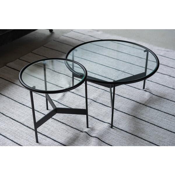 ラウンドガラステーブルL サイドテーブル センターテーブル ミニテーブル ソファーテーブル ローテーブル おしゃれ アイアン シンプル スタイリッシュ おしゃれ |  | 08