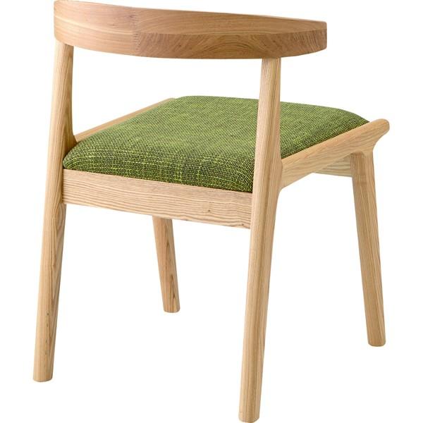 ダイニングチェア ローバック 天然木 木製 食卓チェアー 食卓椅子 いす イス 椅子 ファブリック ダイニングチェアー グリーン |  | 01