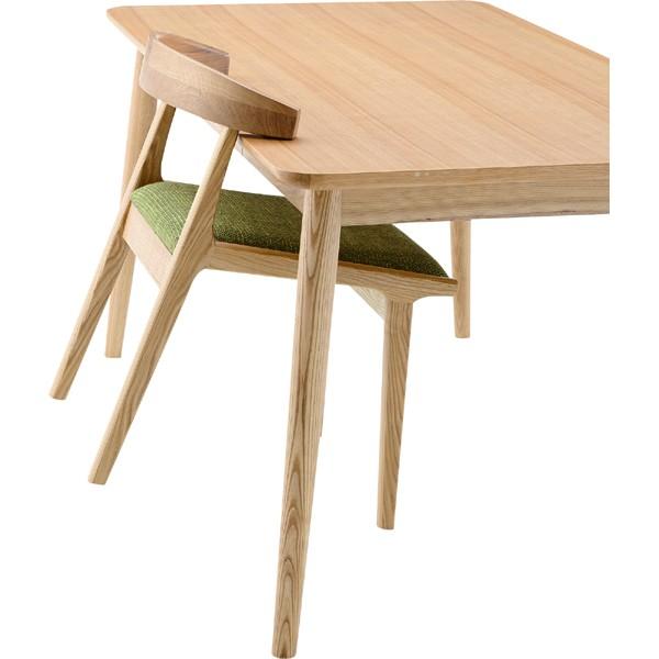 ダイニングチェア ローバック 天然木 木製 食卓チェアー 食卓椅子 いす イス 椅子 ファブリック ダイニングチェアー グリーン |  | 02