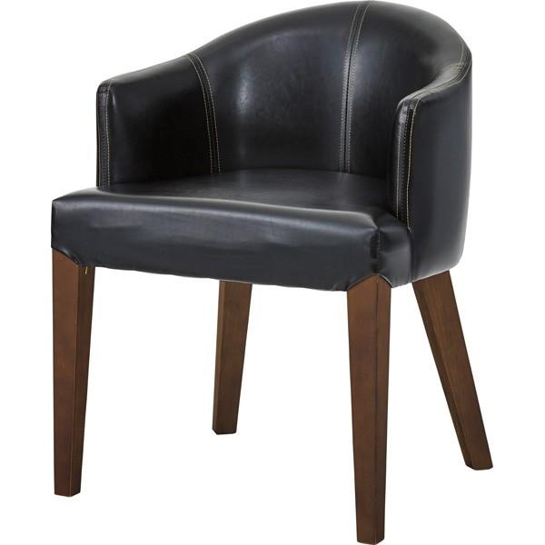 ダイニングチェア ローバック レザー 天然木 木製 食卓チェアー 食卓椅子 いす イス 椅子 ダイニングチェアー ダークブラウン | 