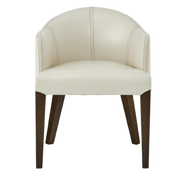 ダイニングチェア ローバック レザー 天然木 木製 食卓チェアー 食卓椅子 いす イス 椅子 ダイニングチェアー アイボリー |  | 02