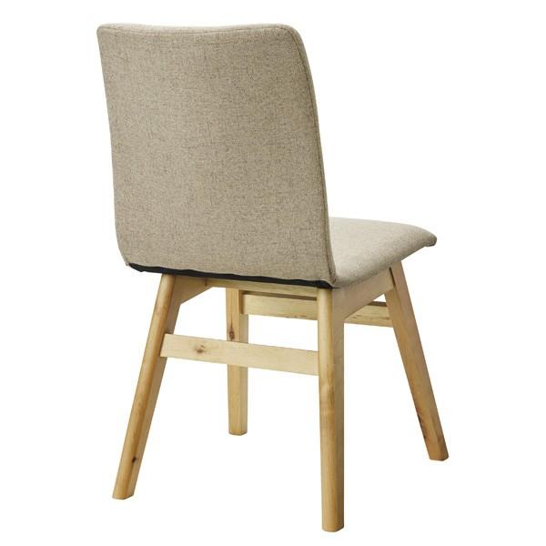 ダイニングチェア 天然木 木製 食卓チェアー 食卓椅子 いす イス 椅子 ダイニングチェアー ファブリック レトロ モダン 北欧 ベージュ |  | 03