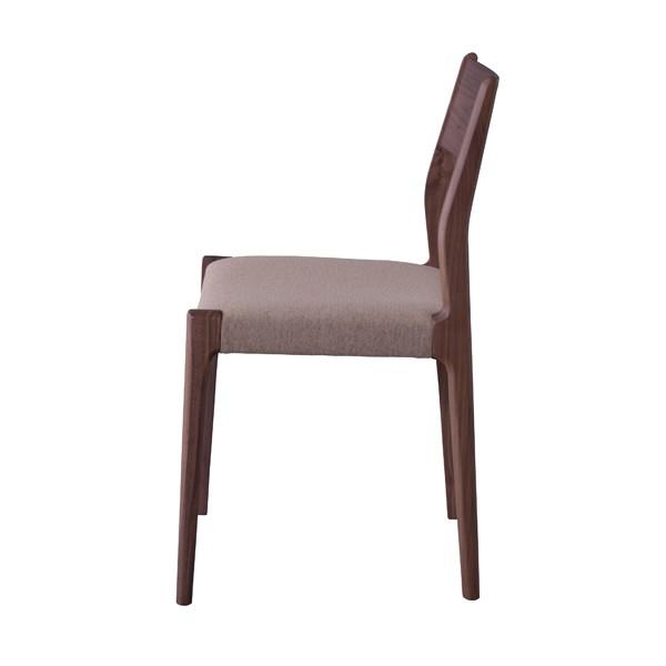 日本製 ダイニングチェア 食卓チェアー 食卓椅子 いす イス 椅子 ダイニングチェアー ファブリック レトロ モダン ウォルナット |  | 04