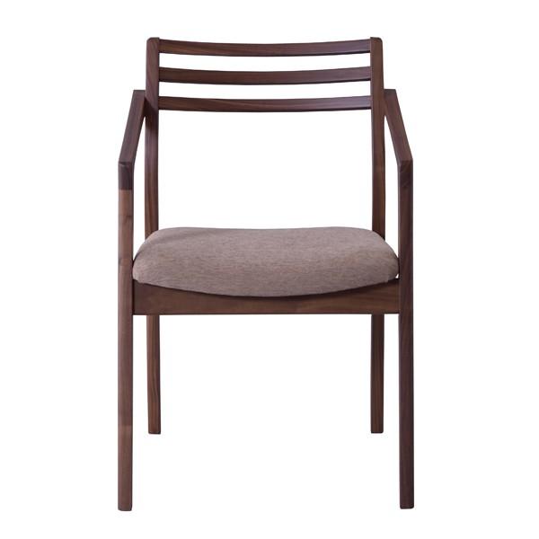日本製 ダイニングチェア 食卓チェアー 肘付き 肘掛け付き 食卓椅子 いす イス 椅子 ダイニングチェアー ファブリック ウォルナット |  | 03