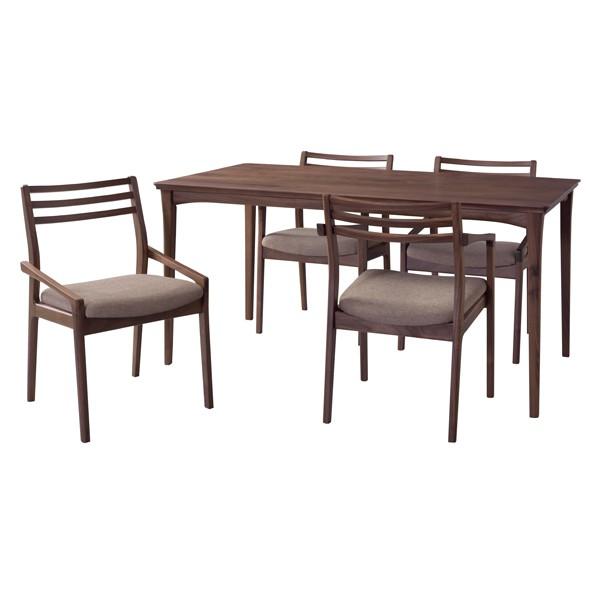 日本製 ダイニングチェア 食卓チェアー 肘付き 肘掛け付き 食卓椅子 いす イス 椅子 ダイニングチェアー ファブリック ウォルナット |  | 06