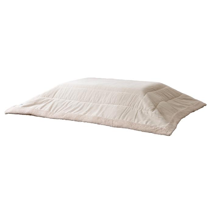 薄掛コタツ布団 長方形 ホワイト おしゃれ シンプル 190×230cm こたつ布団 こたつ掛け布団 あったか |  | 01