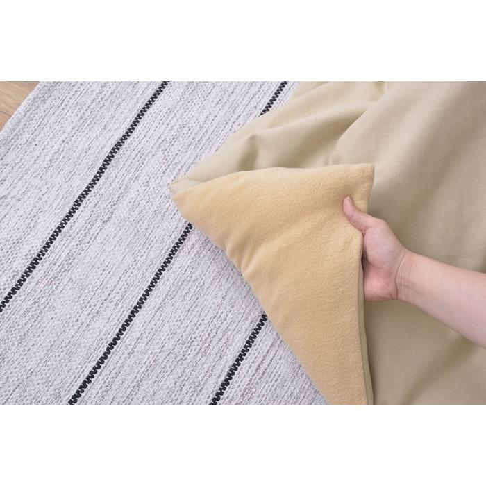 薄掛コタツ布団 正方形 ベージュ おしゃれ シンプル 190×190cm こたつ布団 こたつ掛け布団 あったか |  | 03