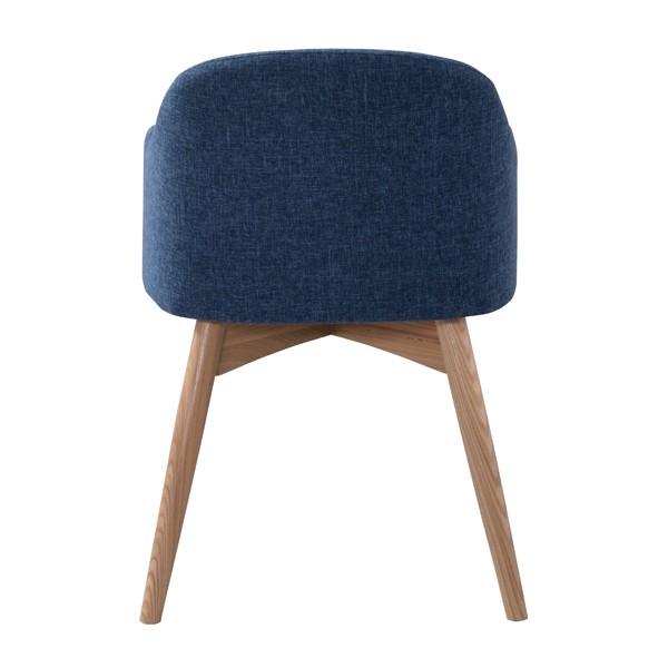 ダイニングチェア 天然木 木製 食卓チェアー 食卓椅子 いす イス 椅子 ダイニングチェアー ファブリック モダン ブルー |  | 02