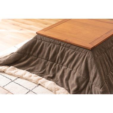 コタツ 幅75cm 炬燵テーブル 単品 こたつ 天然木 木製 コンパクト シンプル 正方形 おしゃれ あったか |  | 09