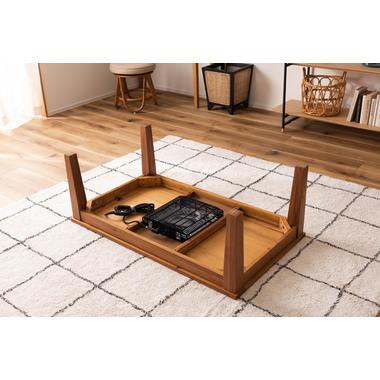 コタツ 幅105cm 炬燵テーブル 単品 こたつ 天然木 木製 コンパクト シンプル 長方形 おしゃれ あったか |  | 13