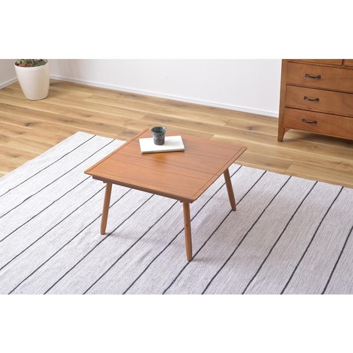 コタツテーブル 木製 天然木 おしゃれ ローテーブル センターテーブル 幅60cm リビング あったか 暖房機器 こたつ 炬燵 |  | 03