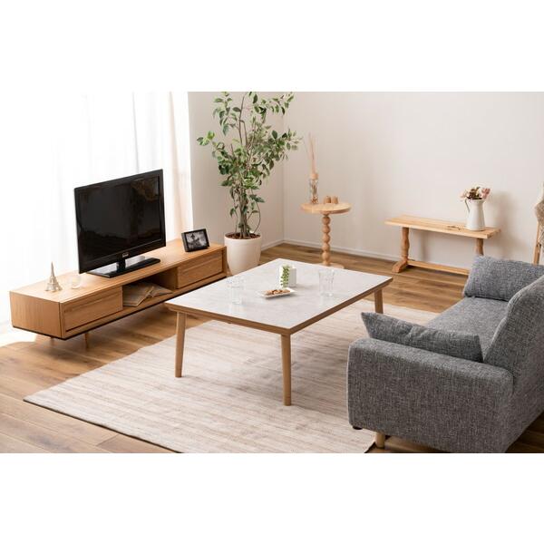 フラットヒーターコタツ 大理石調 センターテーブル リビングテーブル テーブル こたつ シンプル モダン おしゃれ 長方形 |  | 08