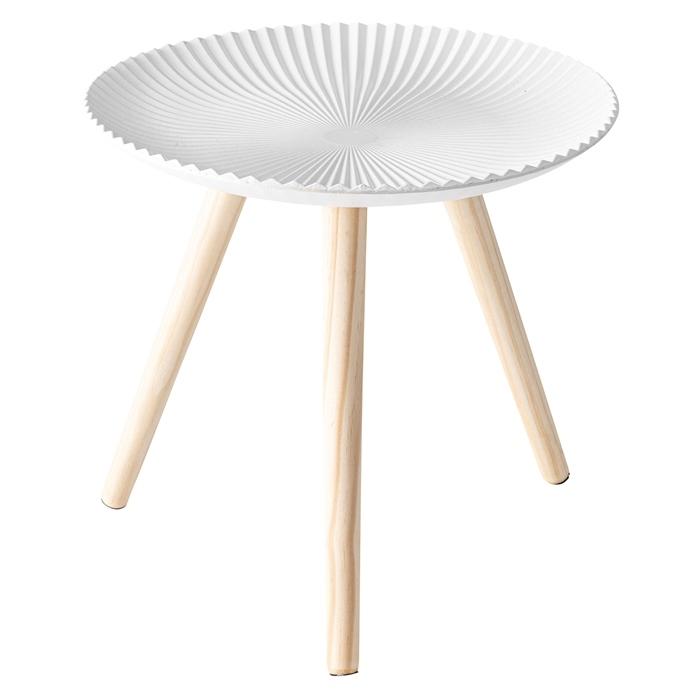 トレーテーブル M サイドテーブル トレーテーブル ナイトテーブル ミニテーブル トレー ディスプレイ インテリア 玄関 モロッコ風 かわいい 小物置き 円型 丸型 | 