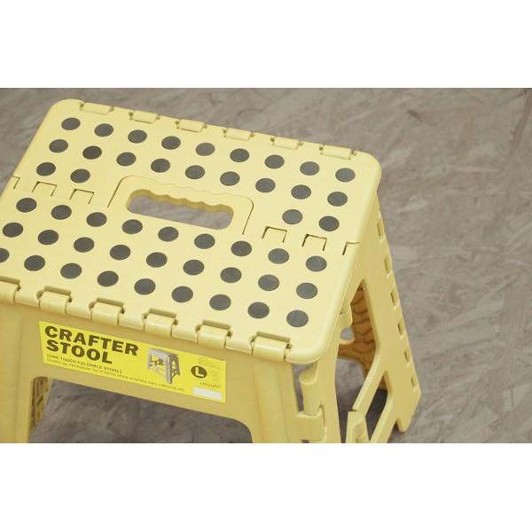 クラフタースツール L 踏み台 ふみ台 踏台 屋外 スツール 折り畳み 折りたたみ式 脚立 コンパクト ステップ シンプル ベージュ |  | 07